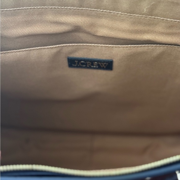 NWOT JCrew Edie structured bag in croc-embossed leather - Picture 5 of 7